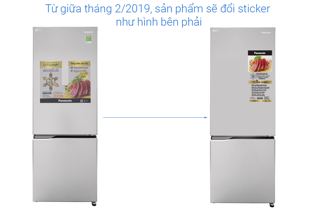 Tủ lạnh Panasonic Inverter 290 lít NR-BV329QSV2