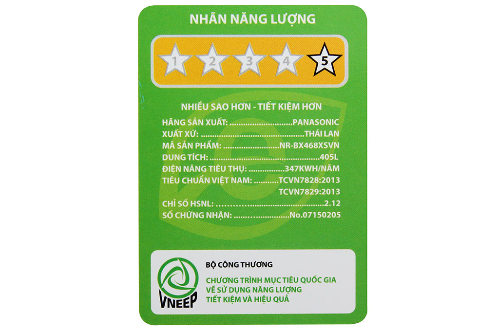 Tủ lạnh Panasonic Inverter 405 lít NR-BX468XSVN