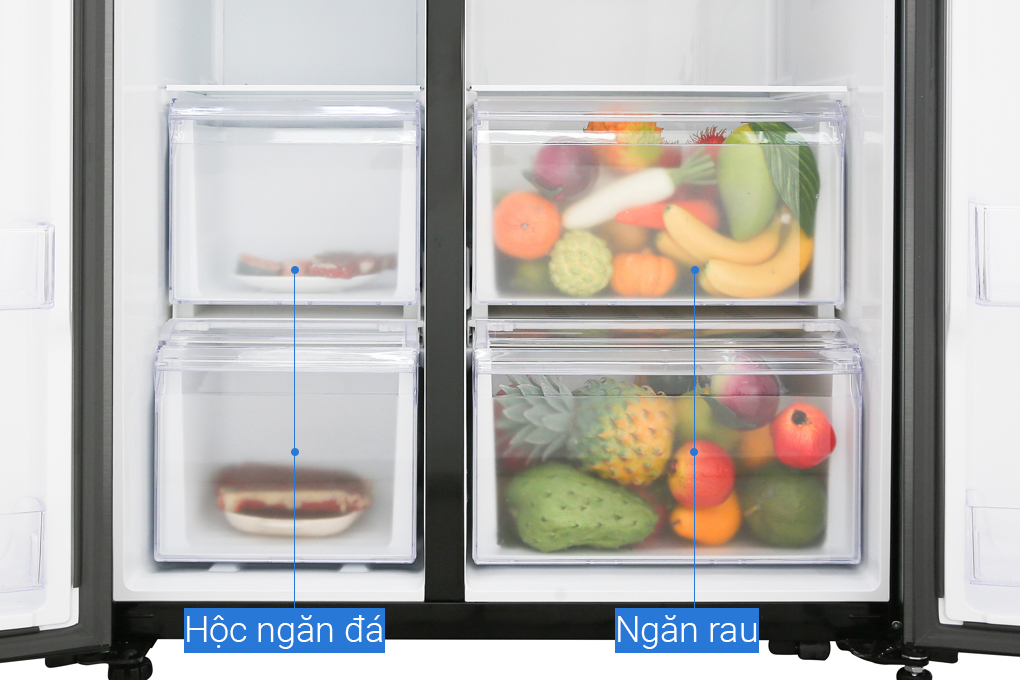 Tủ lạnh Samsung Inverter 647 lít RS62R5001B4/SV