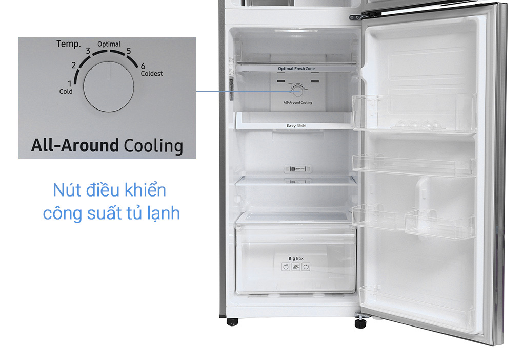 Tủ lạnh Samsung Inverter 256 lít RT25M4033S8/SV