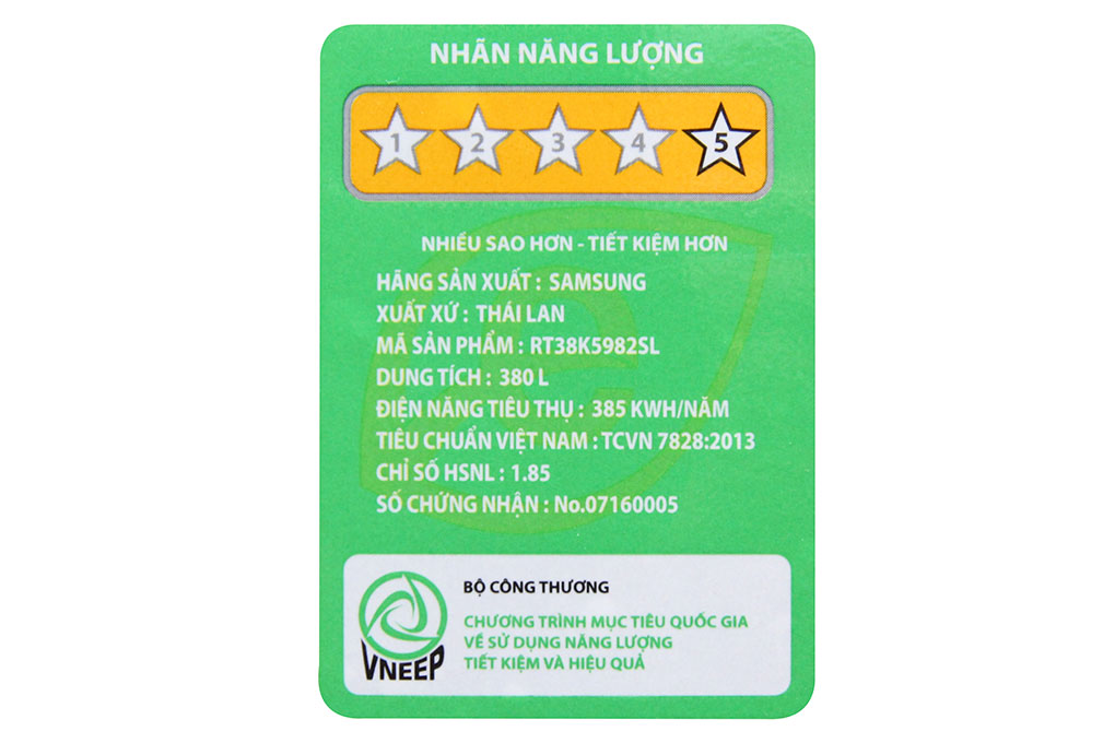 Tủ lạnh Samsung Inverter 380 lít RT38K5982SL/SV