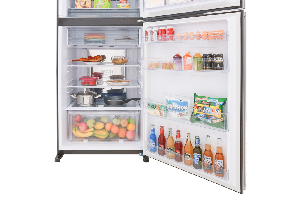 Tủ lạnh Sharp Inverter 556 lít SJ-XP595PG-BK