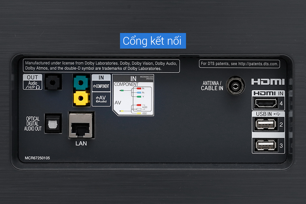 Smart Tivi OLED LG 4K 55 inch 55C8PTA