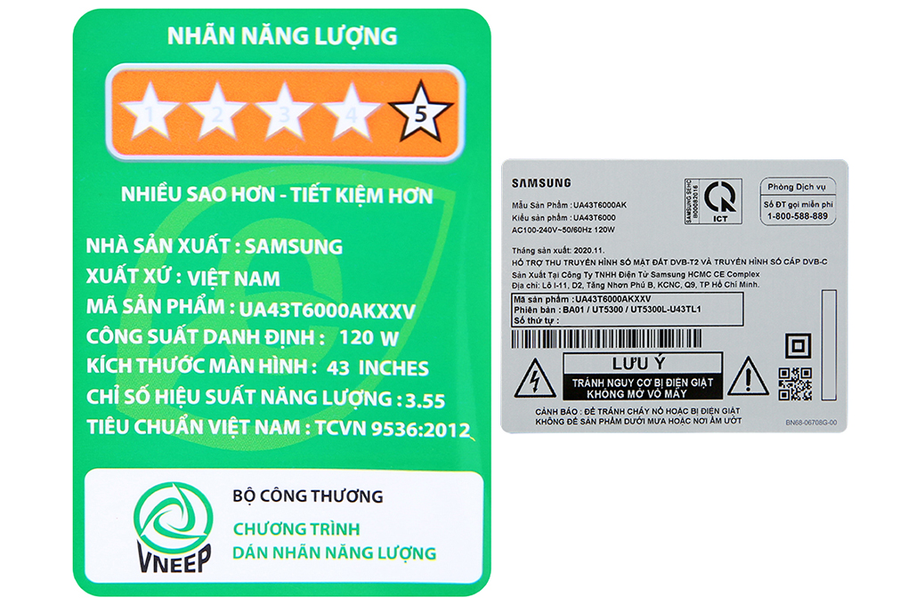 Smart Tivi Samsung 43 inch 43T6000